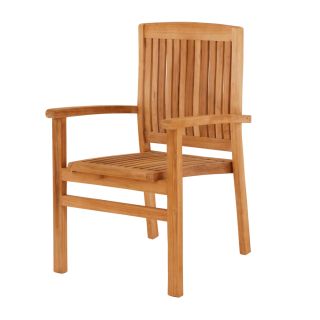 Henley | Teak Carver Stacking Chair