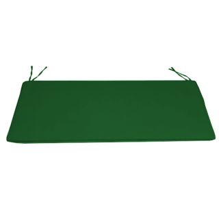 4 Seater Bench Cushion in green