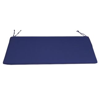 4 Seater Bench Cushion in Blue